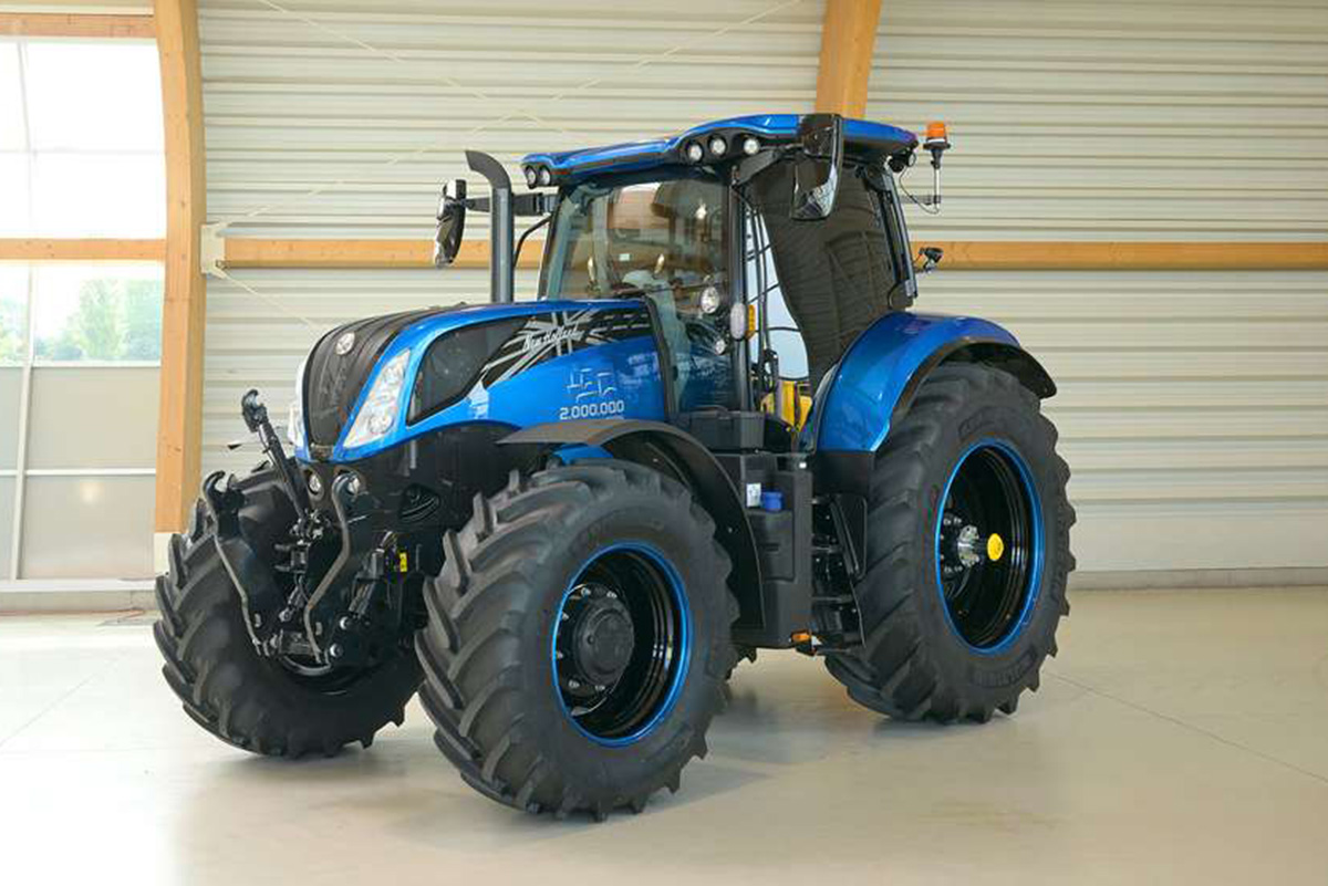 New Holland Makes Two Millionth Tractor Farm Machinery Buyer