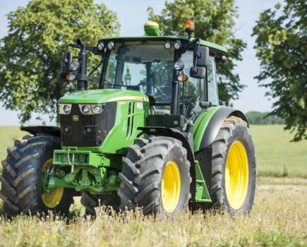 John Deere partners with Continental to supply tyres for new 6 series tractors