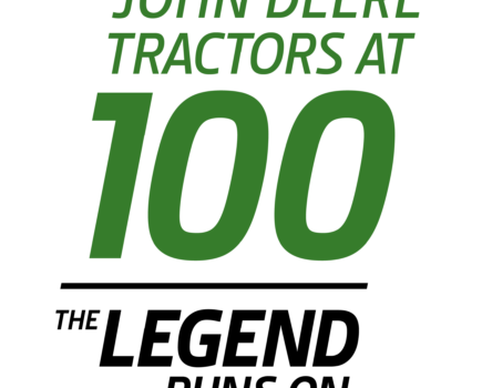 100 years of John Deere tractors