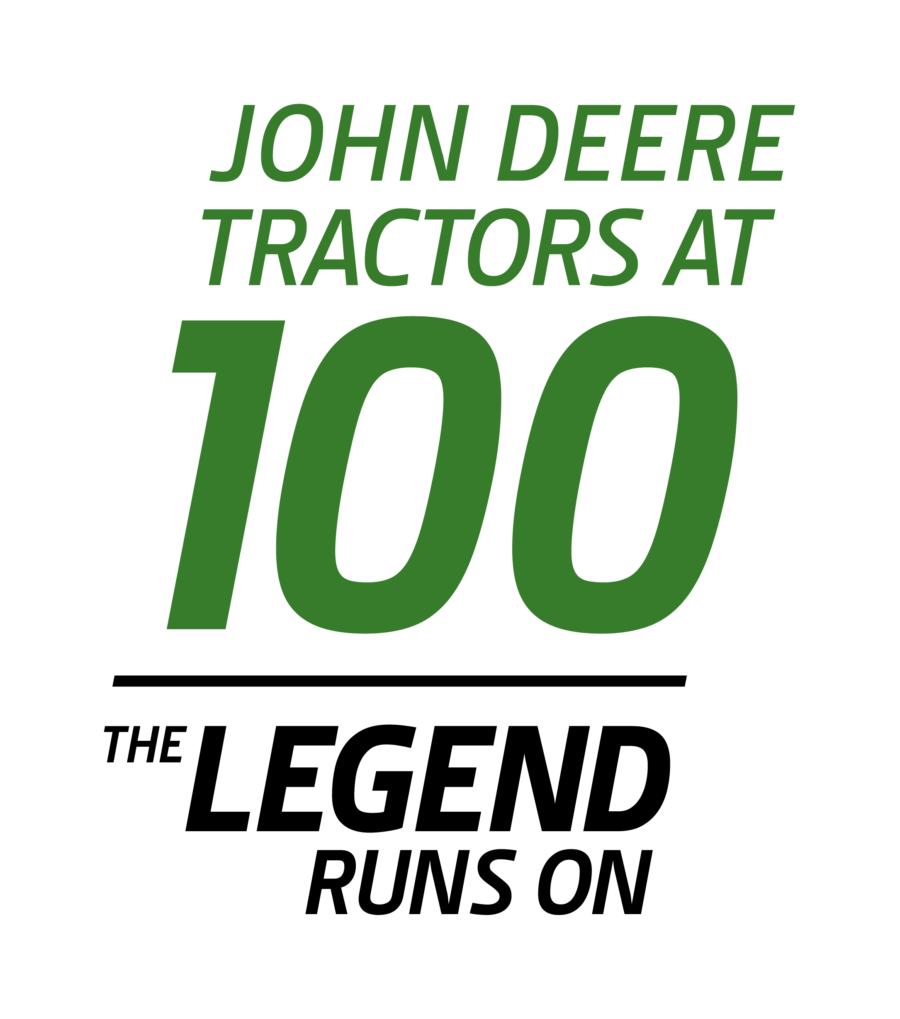 100 years of John Deere tractors