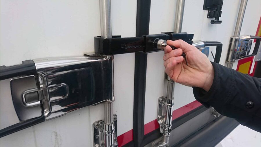 TrailerLock holds universal key to fridge trailer security