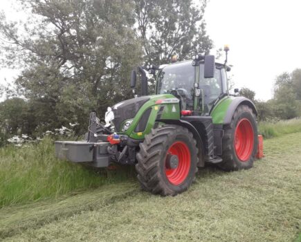 Britain’s first farmer to use Michelin’s AxioBib 2