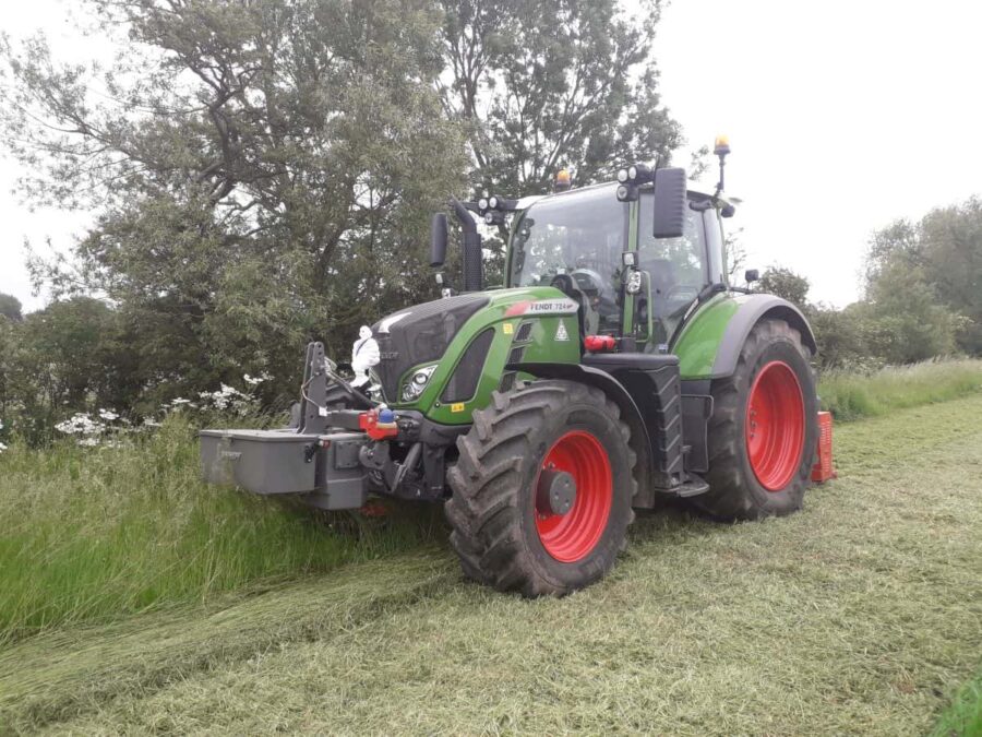 Britain’s first farmer to use Michelin’s AxioBib 2