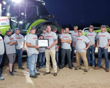 Claas sets new world record