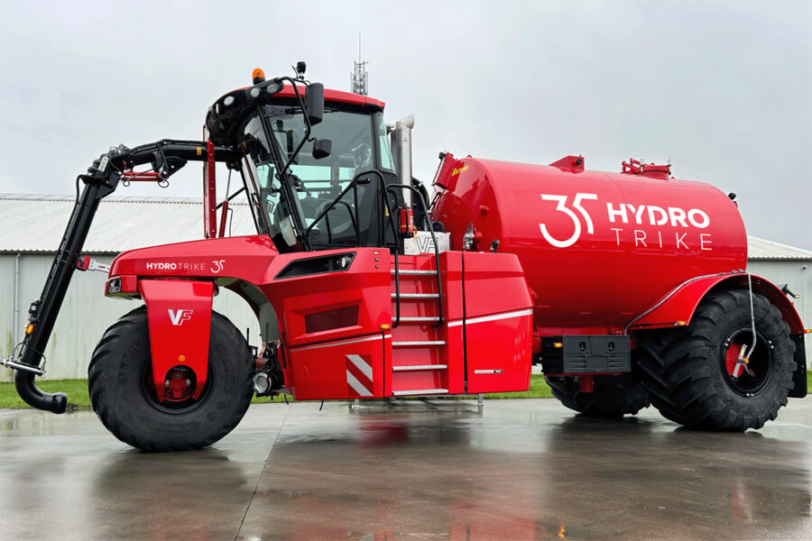 Vervaet Hydro Trike celebrates 35 years and new cab for Vervaet Quad 550