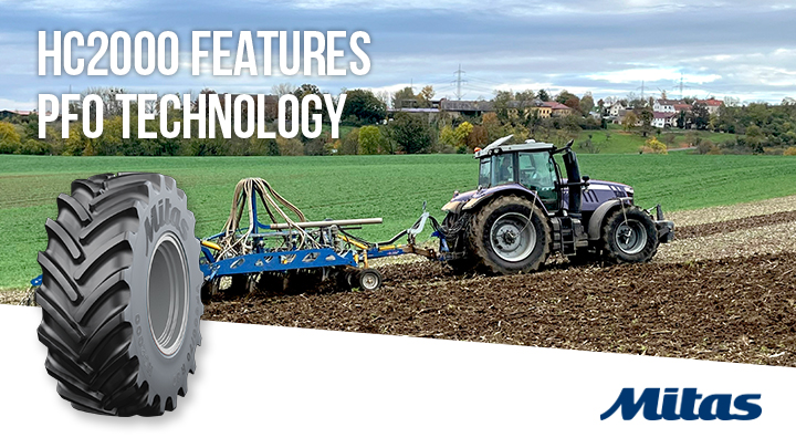 Mitas enhances HC2000 tyre range with advanced PFO technology