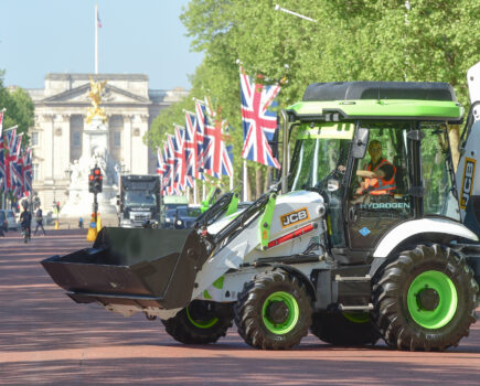 Historic day as hydrogen diggers get green light to use UK roads
