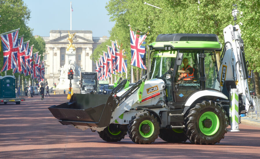 Historic day as hydrogen diggers get green light to use UK roads