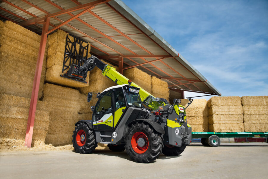 New CLAAS Scorpion telehandler combines high load capacity with 8m lifting height