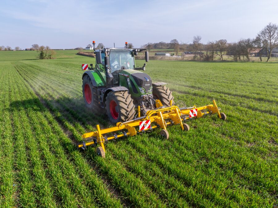 Precision RTK-guidance transforms inter-row hoeing