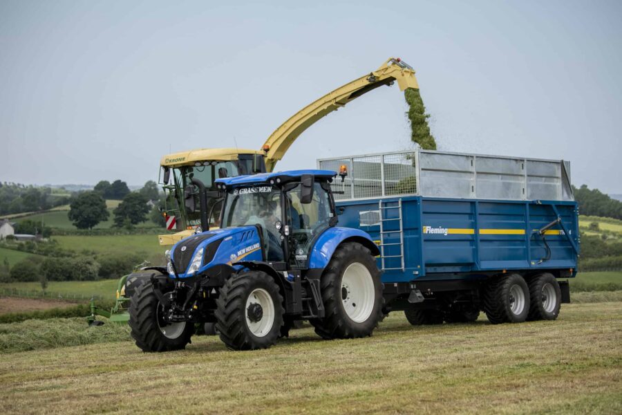 Range of silage machinery