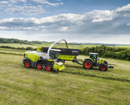 100th JAGUAR TERRA TRAC forage harvester