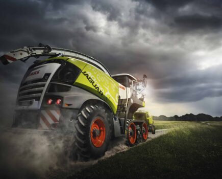 New Claas baler and mower