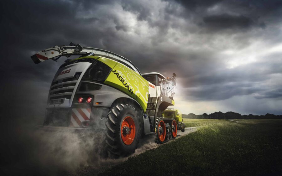 New Claas baler and mower