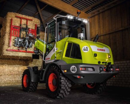 CLAAS adds high-tech telescopic wheel loader to the TORION model series