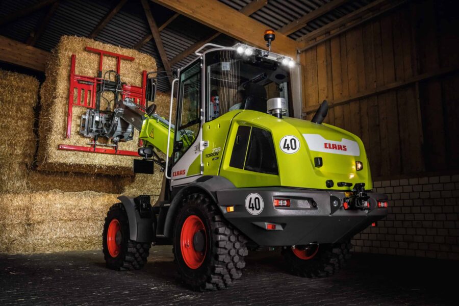 CLAAS adds high-tech telescopic wheel loader to the TORION model series