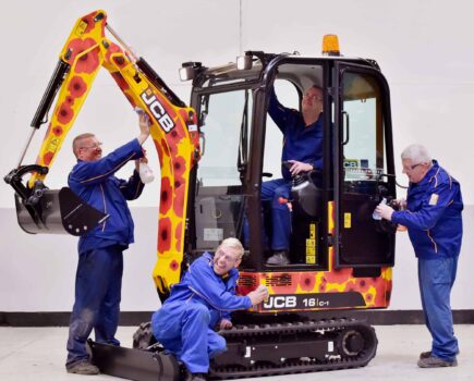 JCB auctions unique £20,000 digger