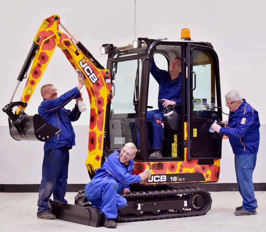 JCB auctions unique £20,000 digger