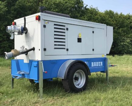 Noise-insulated pump sets join Bauer’s irrigation range 