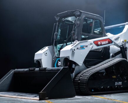 World’s first all-electric Compact Track Loader