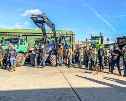 Range of tractors tested at Kent Charity Dyno Day 