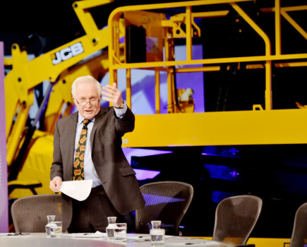 JCB provides industrial setting for BBC One’s Question Time