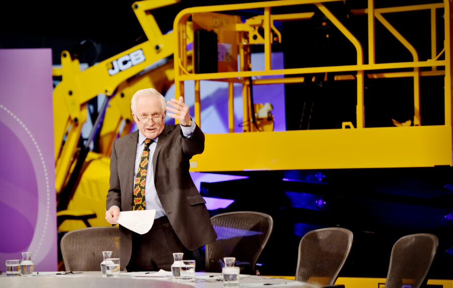 JCB provides industrial setting for BBC One’s Question Time