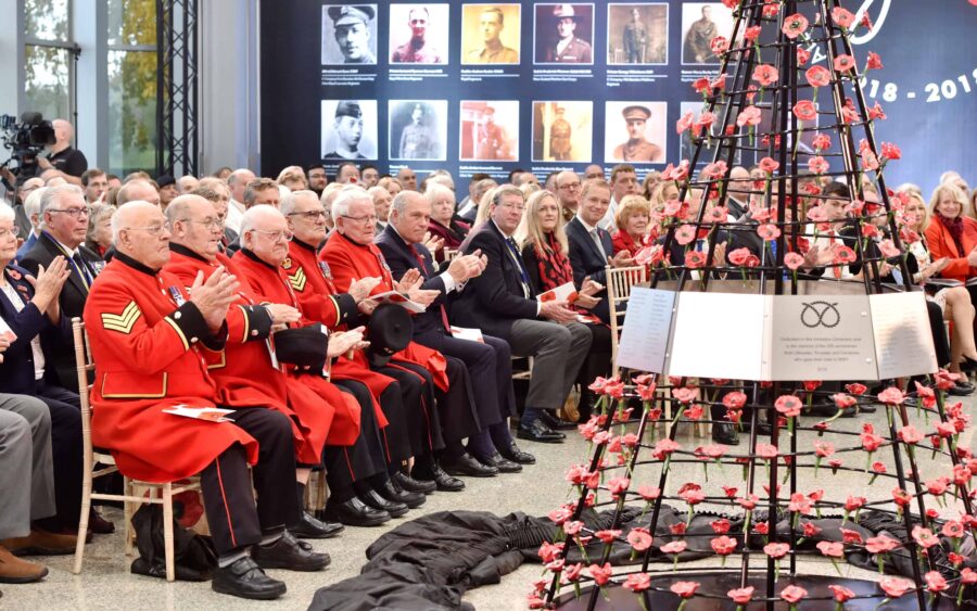 Chelsea Pensioners join unique Armistice commemorations