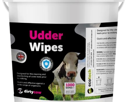 New udder wipes offer premium hygiene performance alongside enhanced comfort