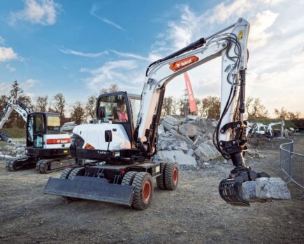 New 6 tonne Wheeled Excavator from Bobcat