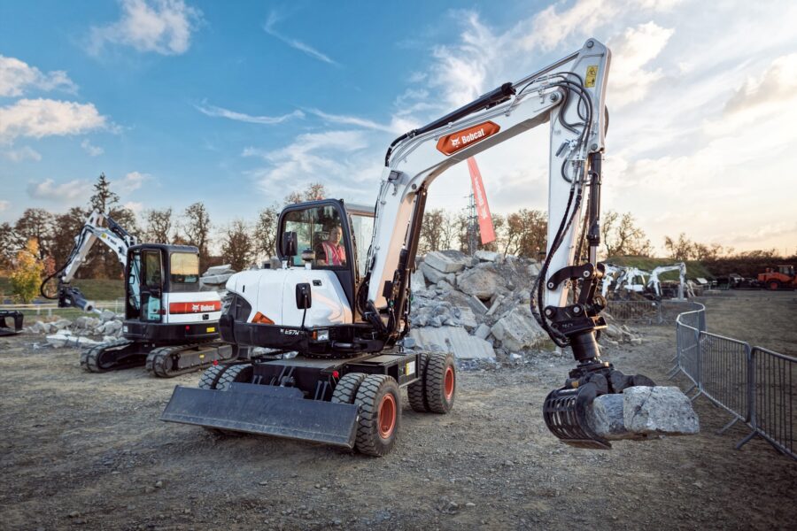 New 6 tonne Wheeled Excavator from Bobcat