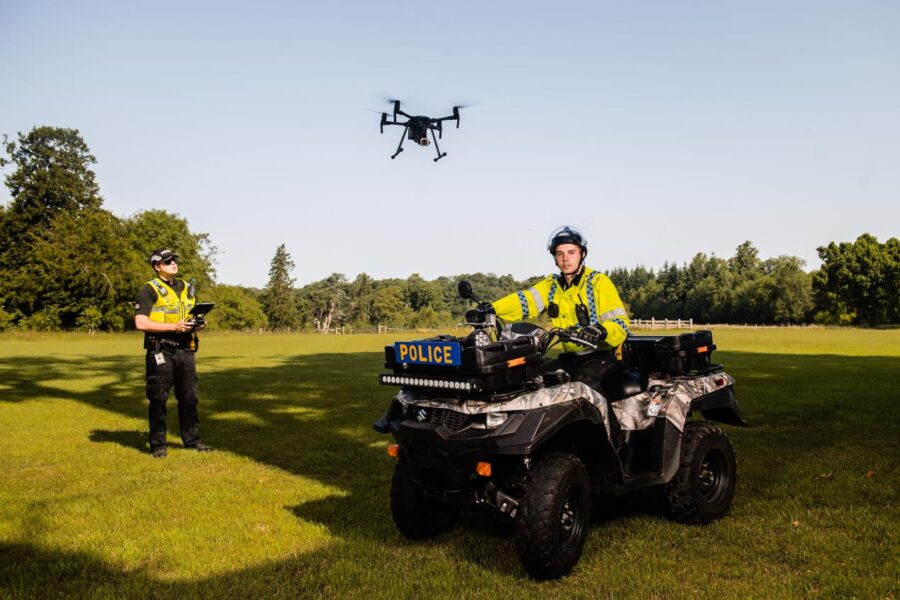 Suzuki and local ATV Dealer join forces to help Gloucestershire Police fight rural crime