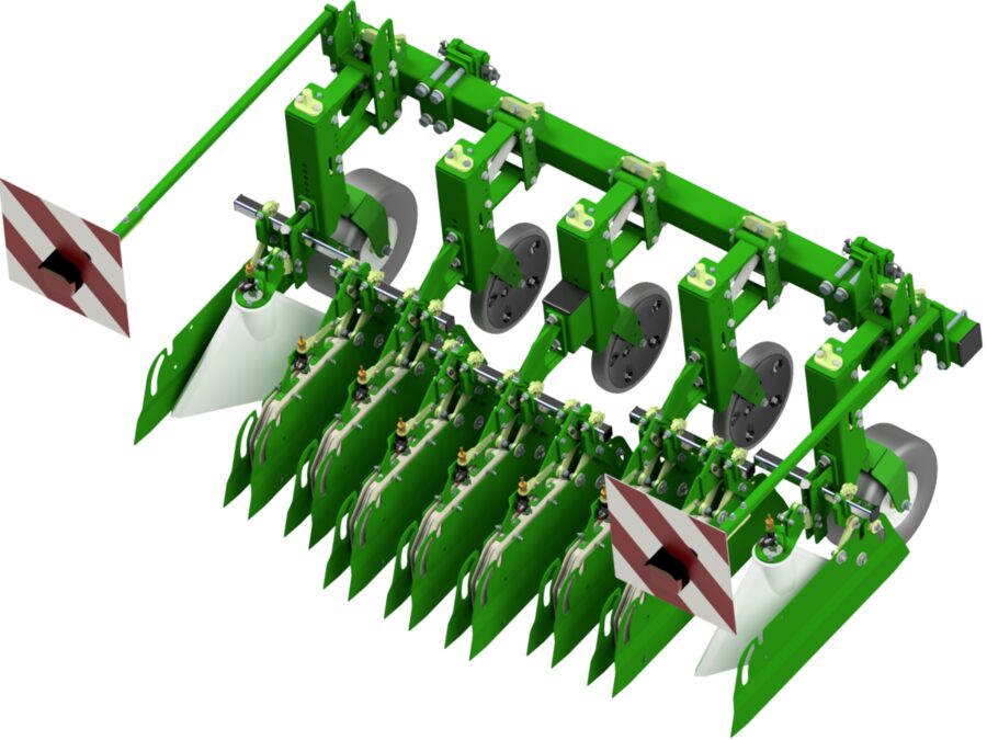 Next generation flexible hooded sprayer