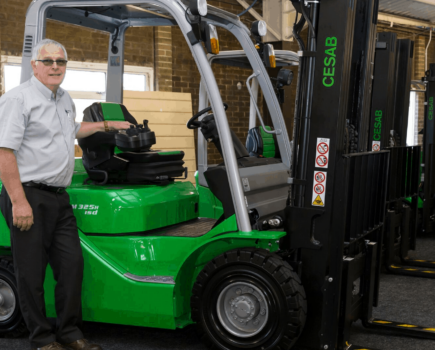 UK first for Kent forklift dealership