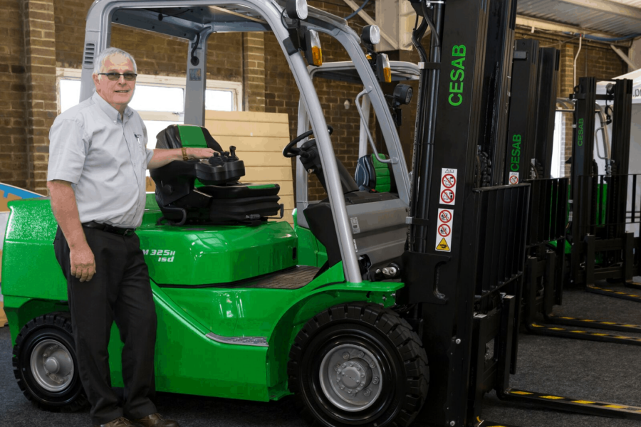 UK first for Kent forklift dealership