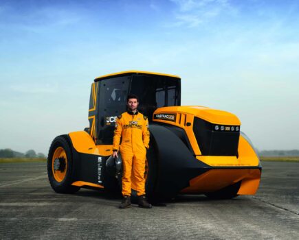 JCB Fastrac storms into record books