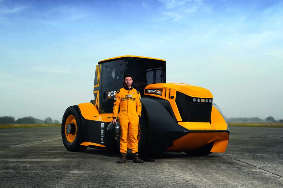 JCB Fastrac storms into record books