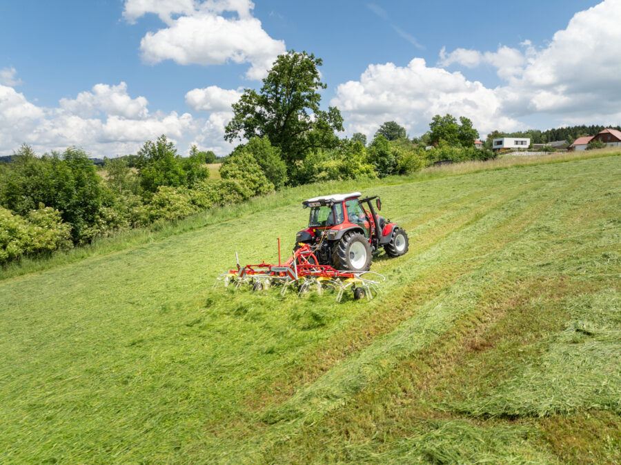 Innovative and efficient alpine tedders