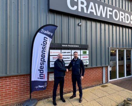 Crawfords Group appointed as authorised Indespension trailer dealer