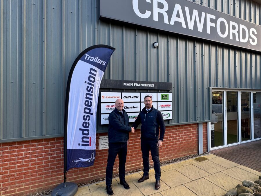 Crawfords Group appointed as authorised Indespension trailer dealer