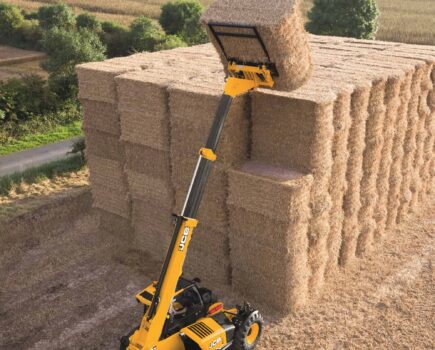 JCB bale spike and grab attachments ensure efficient handling