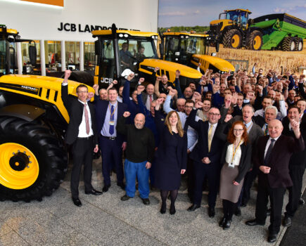 JCB celebrates Fastrac’s contribution to farm productivity