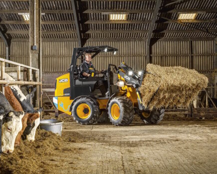 JCB launches zero emission 403E compact electric loader