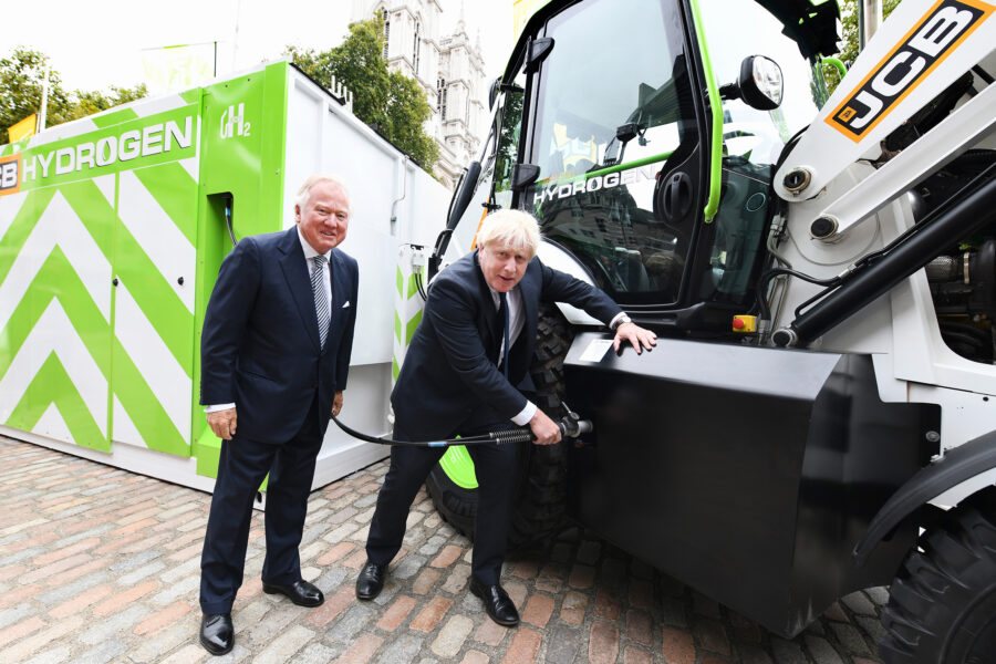 Super-efficient JCB hydrogen engine gets £100 million injection