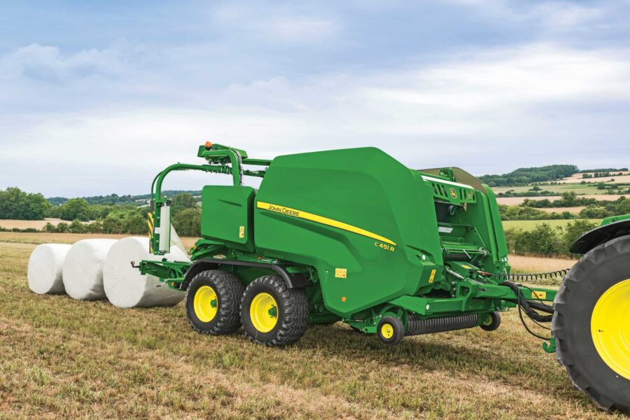 New variable chamber wrapping balers from John Deere