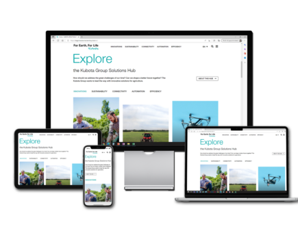 Kubota (Europe) launches online Kubota Group Solutions Hub