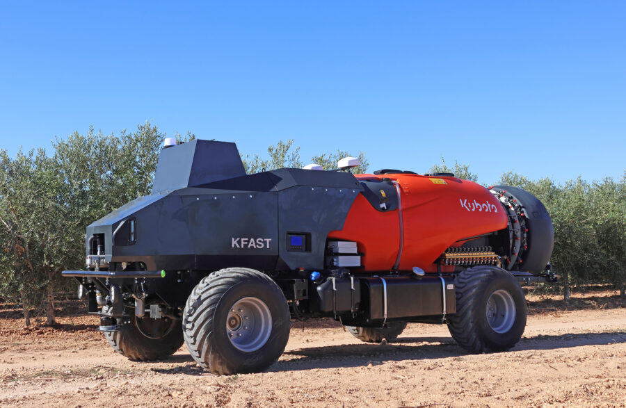 KFAST autonomous sprayer