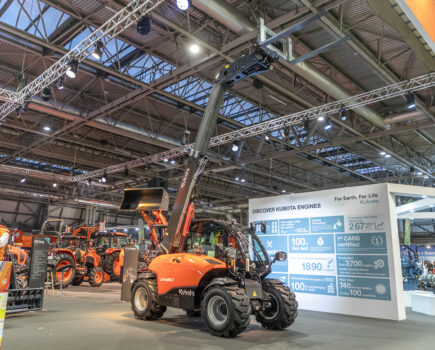 Kubota expands into materials handling sector with compact telehander