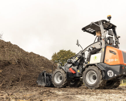 Kubota introduces battery-powered, RT compact articulated loaders