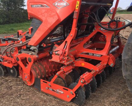 Quick fit disc cultivator boosts drilling flexibility